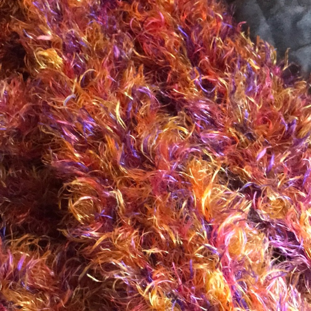 Handmade Whimsy Scarf - Multicolor - Picture 2 of 2